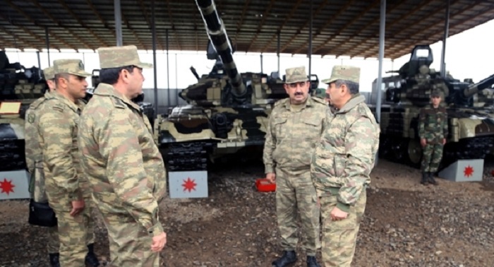 Defense minister give instructions on tranfer of military equipment to winter operation mode